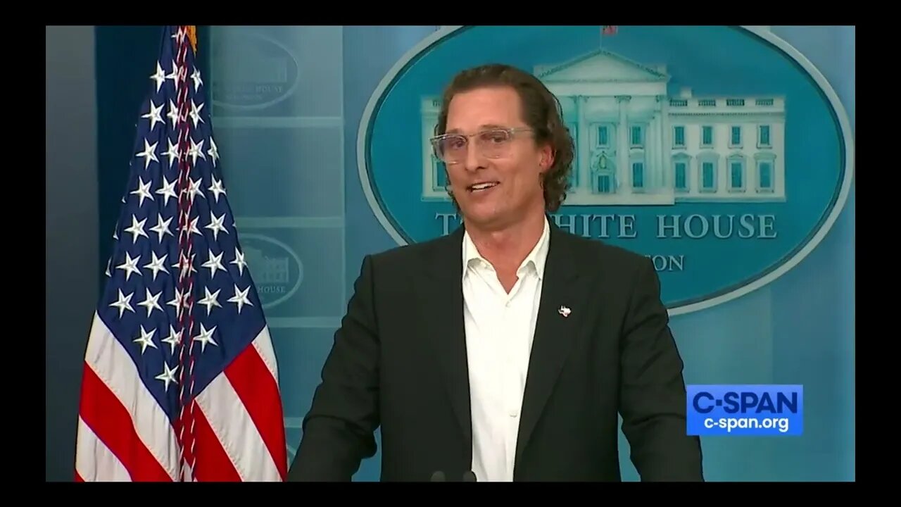 Matthew McConaughey's heartfelt White House presser on the mass shooting in Uvalde, Texas.