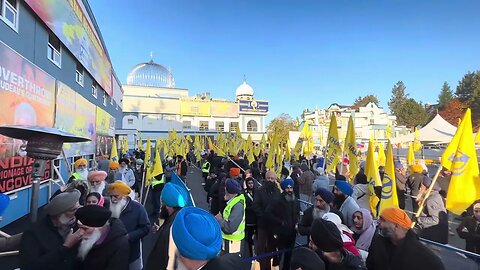 Start of #khalistan Referendum Voting in #surreybc