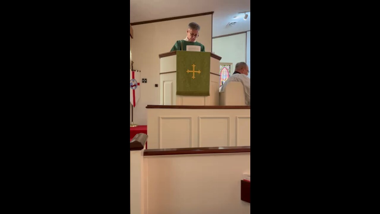 Dn. Collin’s Sermon From Trinity XXIV