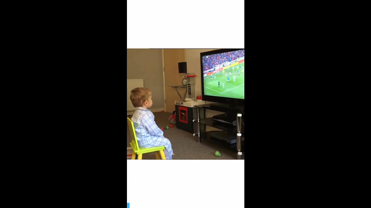 He favorite team finally scored.