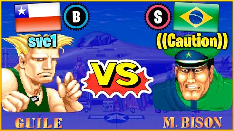 Street Fighter II': Champion Edition (svc1 Vs. ((Caution))) [Chile Vs. Brazil]