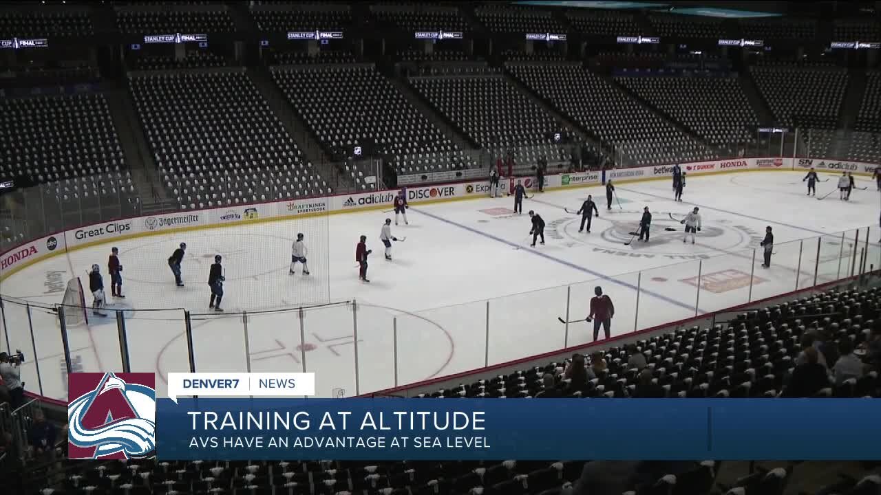 Training at altitude will help Avs in Florida