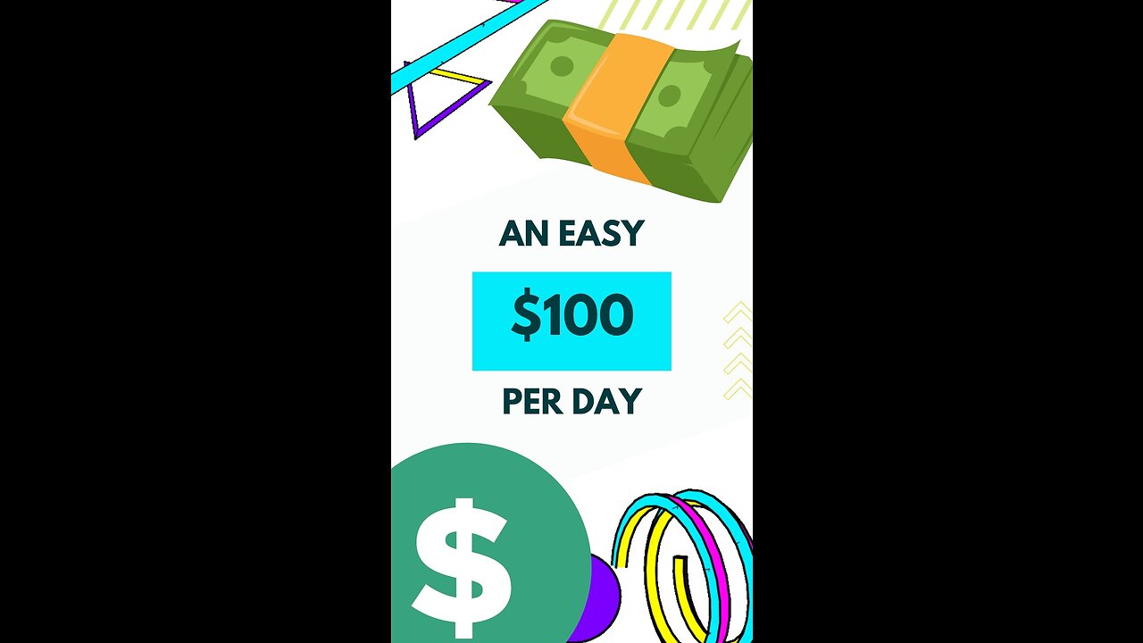 An easy $100 per day online jobs!