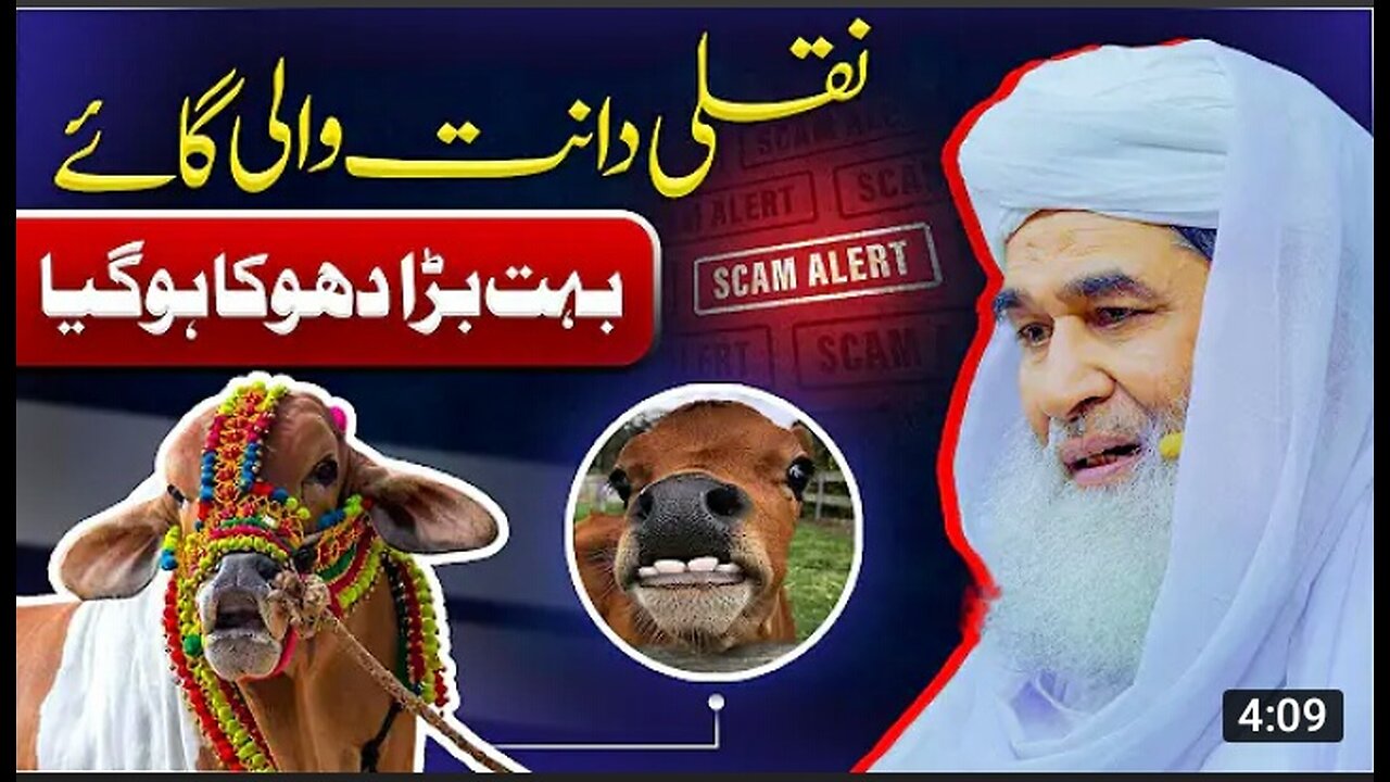 Plastic Ke Dantt | Naqli Dantt Wala Janwar | Qurbani Ke Masail | Bakra Eid | Maulana Ilyas Qadri