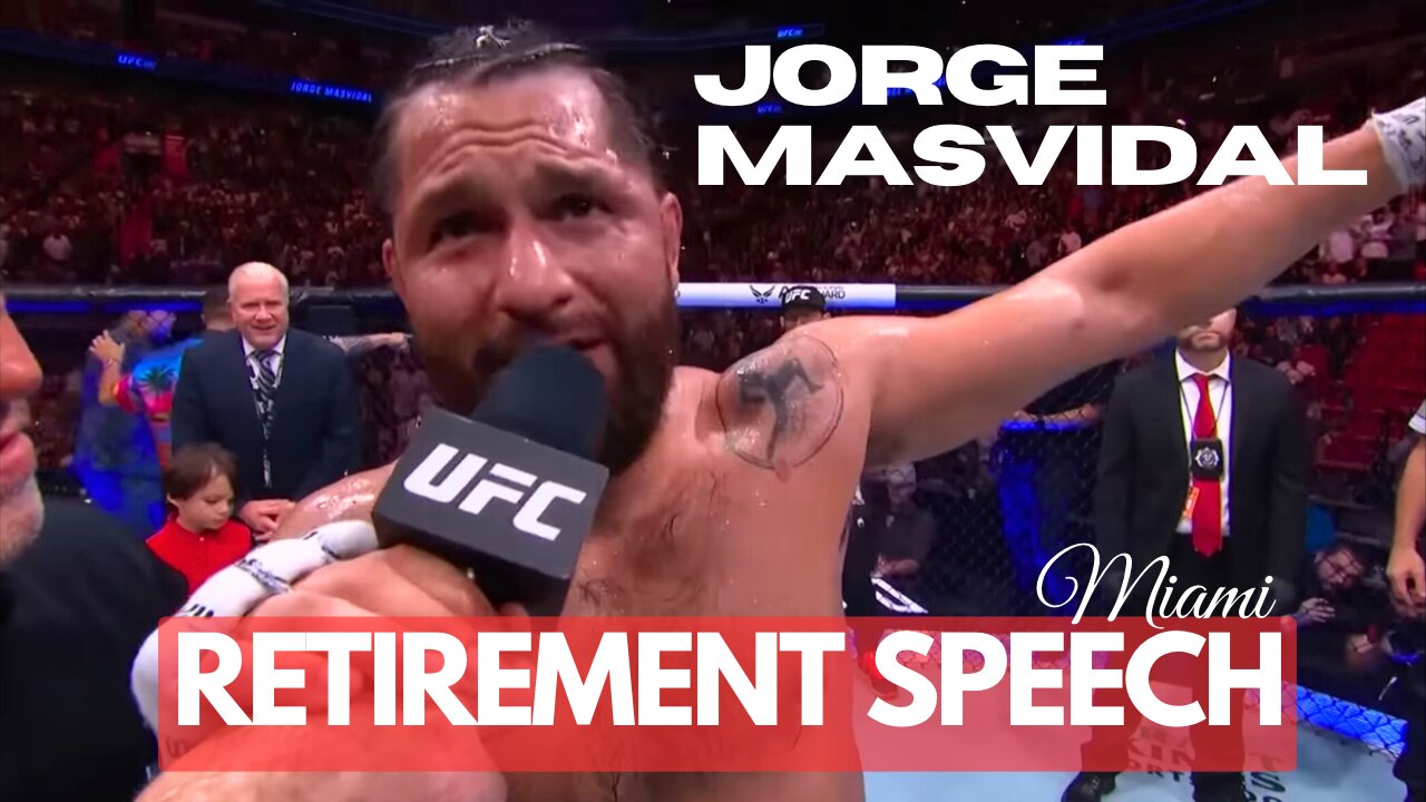 Jorge Masvidal leads a “Let’s Go Brandon!” chant at UFC 287 and praises Donald Trump 🇺🇸