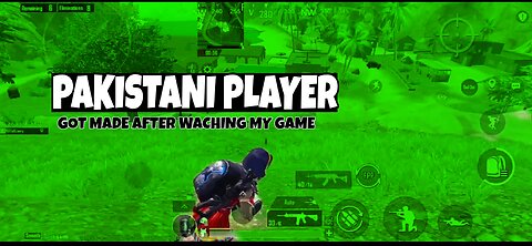 Pakistani player god mad on my game | Pubg mobile| rush game play