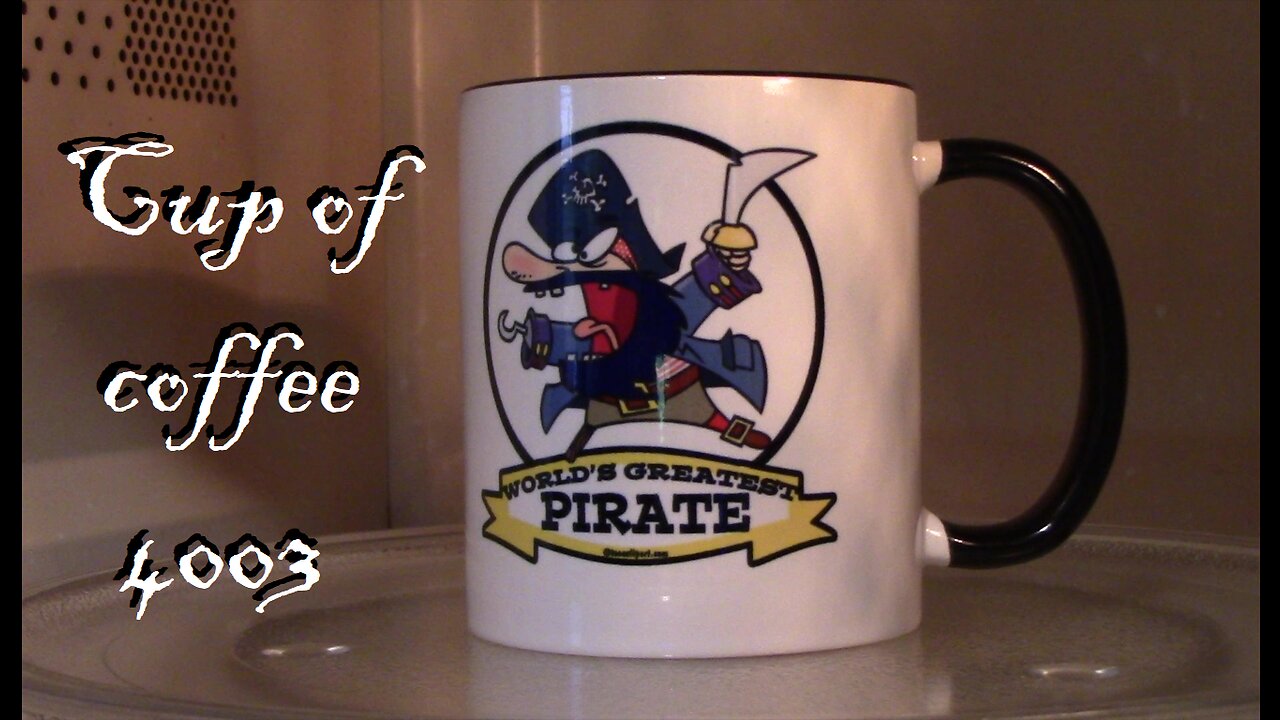 cup of coffee 4003---The Epiphany: We Are Podling Pirates (*Adult Language)