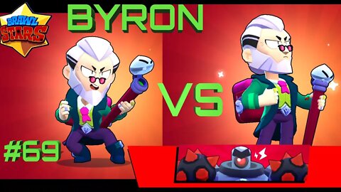 BYRON, POCO E PENNY VS ROBÔ CHEFÃO DIF. NORMAL Brawl stars #69