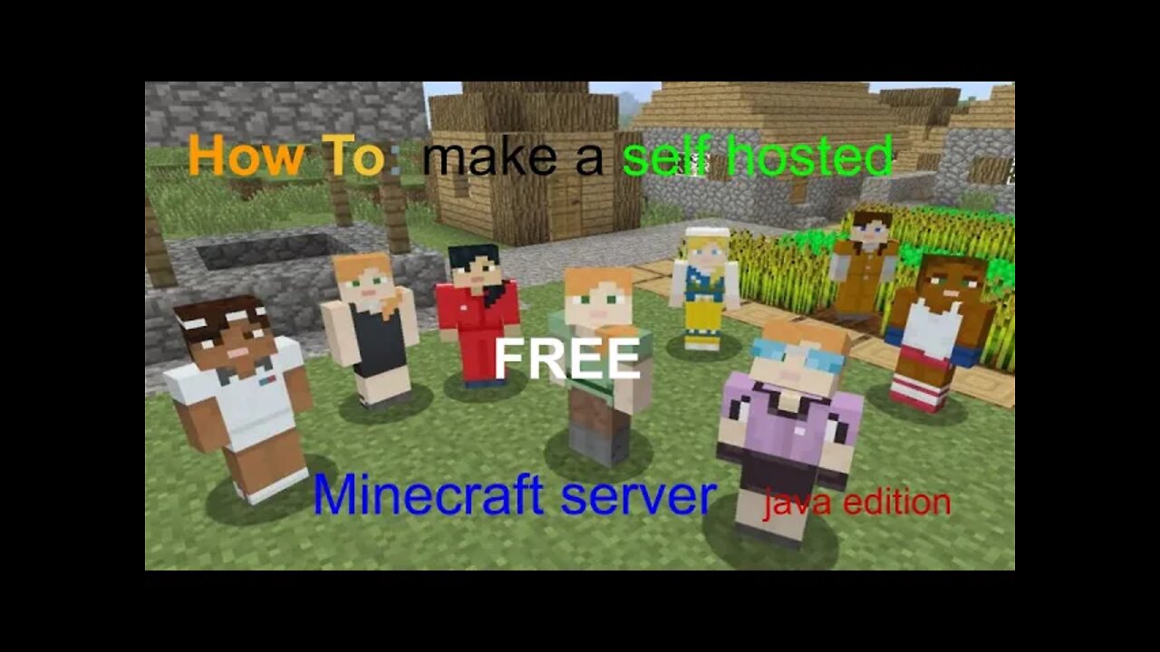 How To Make a Minecraft server