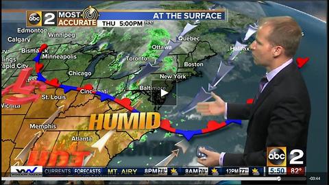 Shifting Boundary Brings Chances for Storms!