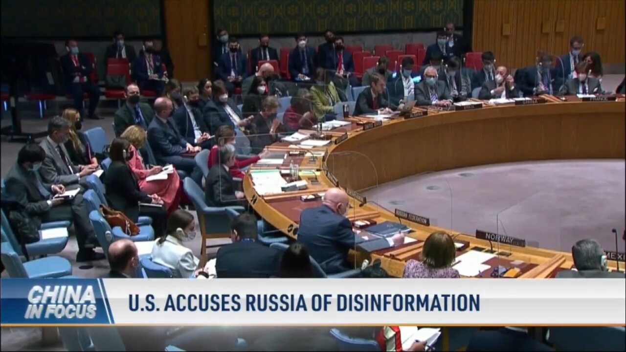 US accuses Russia of disinformation