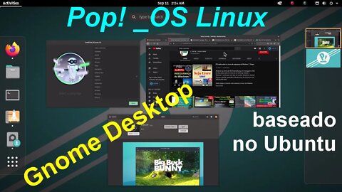 Pop! _OS distro linux baseada no Ubuntu. Teste no pendrive sem precisar de instalação