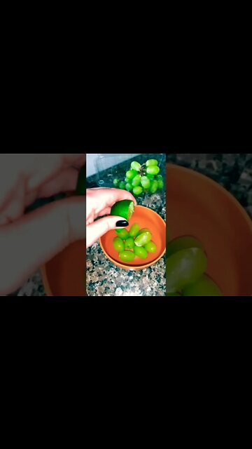 UVA VERDE DELICIOSA 🍇😋 | Receitas #Shorts