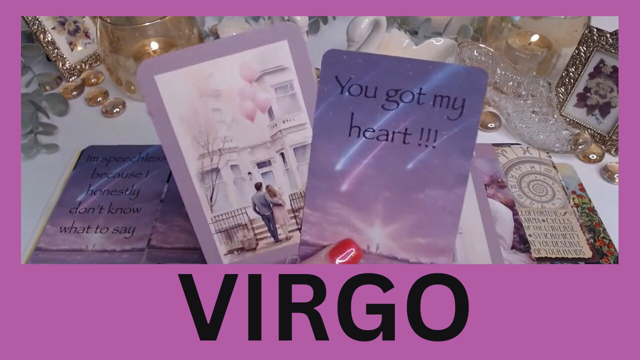 VIRGO ♍💖SOMEONE'S FALLING FOR YOU!💖THIS LOVE UNFOLDS SLOWLY🔥💖VIRGO LOVE TAROT💝