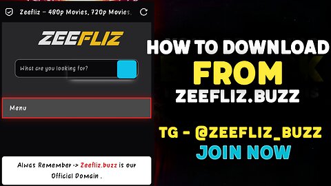 How To Download From ZEEFLIZ.BUZZ [ April 2024 Update ❗]