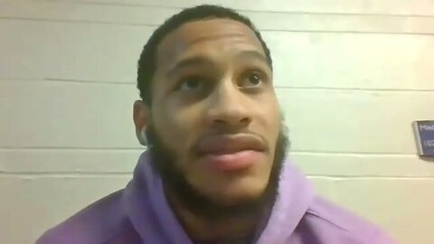 Kansas State Basketball | Markquis Nowell Postgame Press Conference | Kansas 102, K-State 83