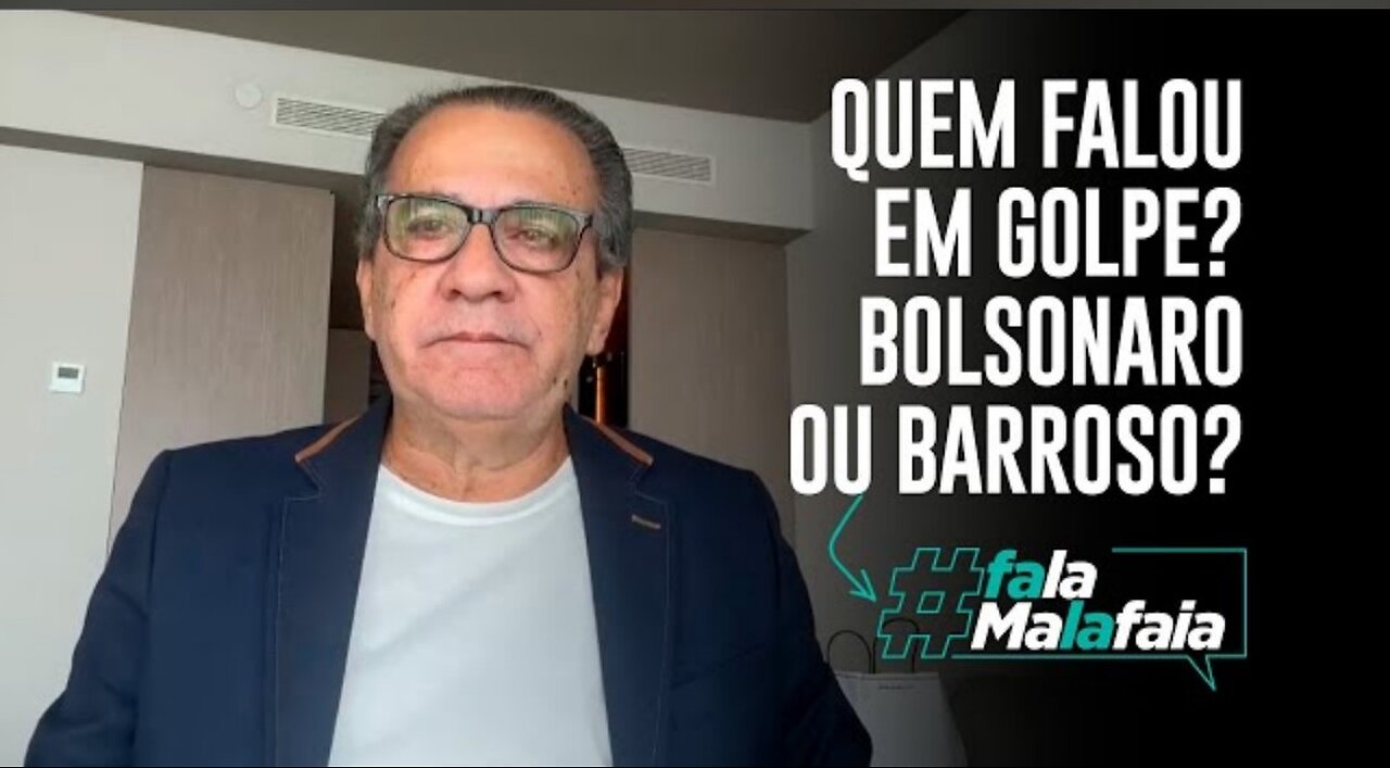 IN BRAZIL WHO SAID ABOUT A COUP? BOLSONARO OR BARROSO?