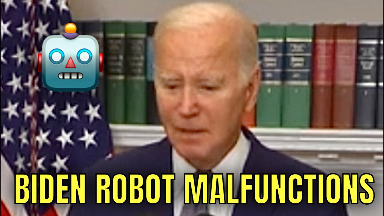 Today Biden’s Batteries COMPLETELY DRAINED in Speech on Government Shutdown