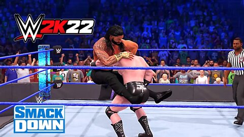 Roman Reigns Vs. Sheamus - WWE Friday Night Smackdown! - WWE 2K22 - PC