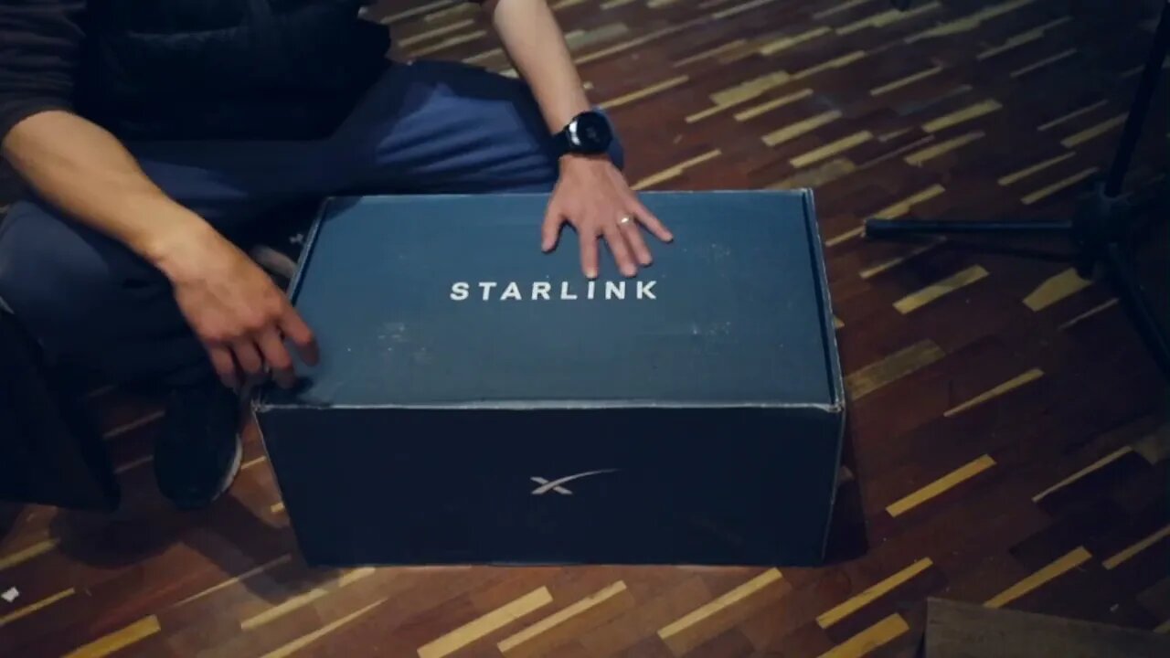 starlink 开箱