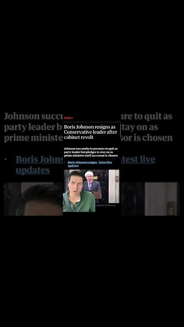 Boris Johnson Resigns! Israel, England. Watch now nation by nation NWO