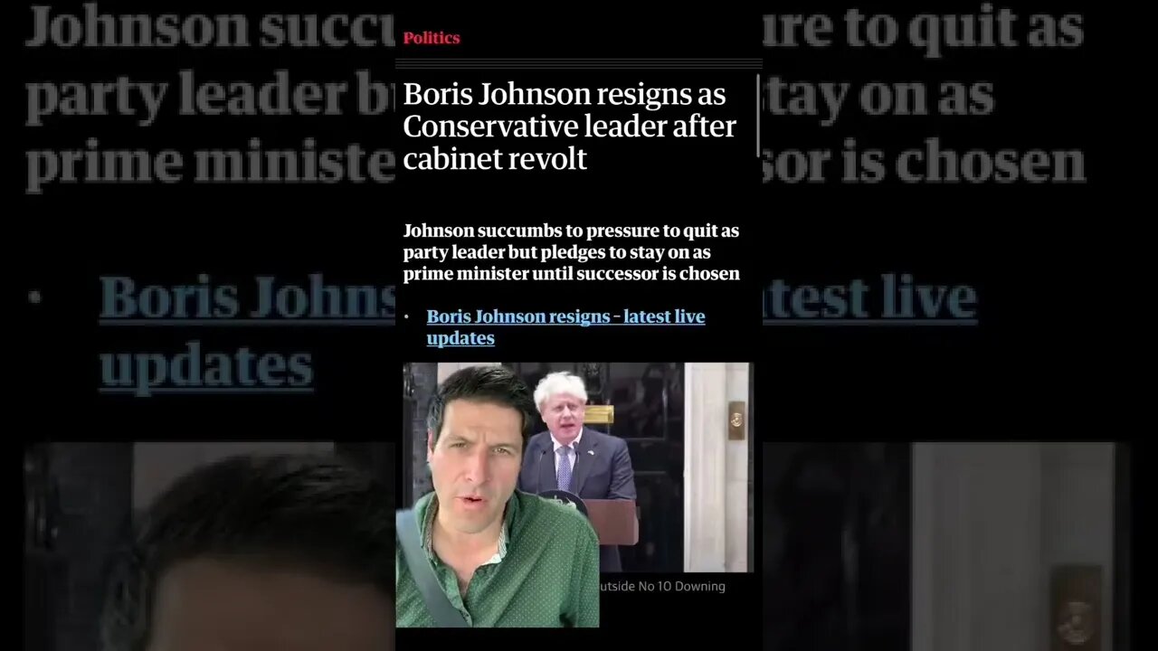 Boris Johnson Resigns! Israel, England. Watch now nation by nation NWO