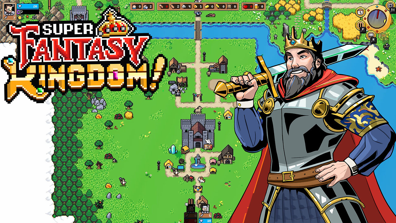 Super Fantasy Kingdom - A King's Grind (Roguelite City Builder)