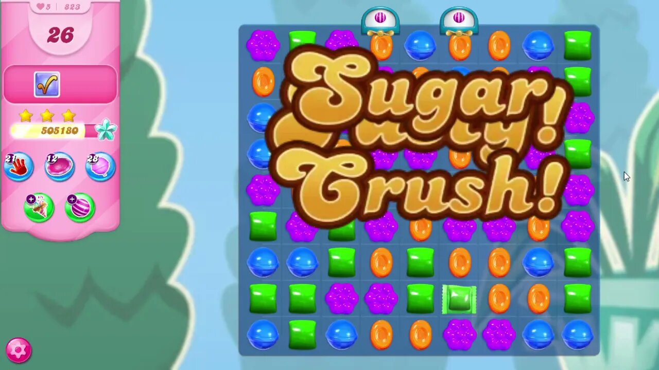Candy Crush Saga Level 823