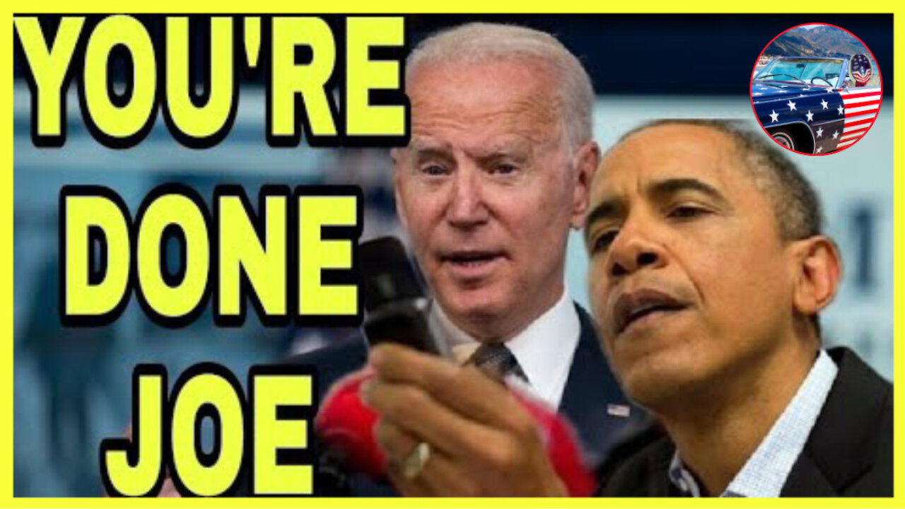 Obama Is Working To Have Biden REMOVED From Office!