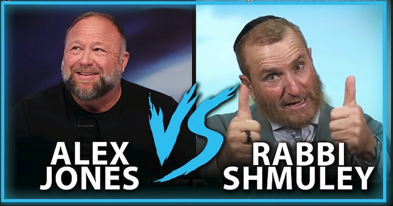 Alex Jones Debates The Butt Plug Rabbi (Rabbi Shmuley)