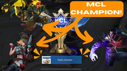 Mcl Champion using these heroes!