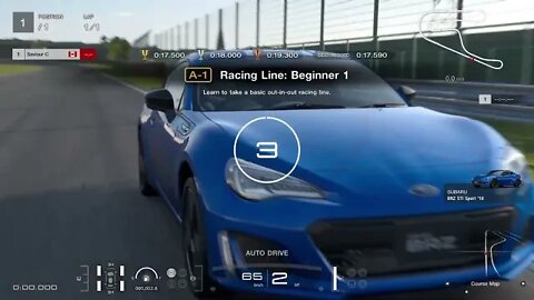 Gran Turismo® 7: A-1 Racing Line: Beginner 1