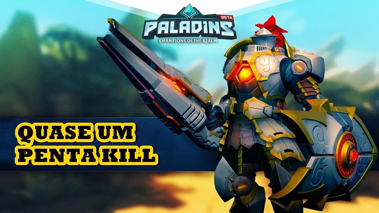 QUASE UM PENTA DE FERNANDO — PALADINS GAMEPLAY