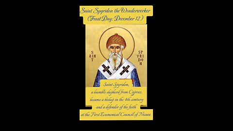 Saint Spyridon the Wonderworker – Shepherd of Faith and Miracles
