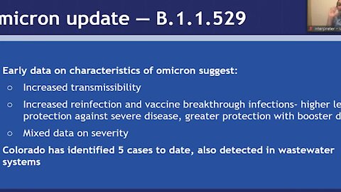 CDPHE Dec. 16 update on omicron variant in Colorado