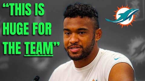 Dolphins Just Got A GREAT Update For Tua's Contract
