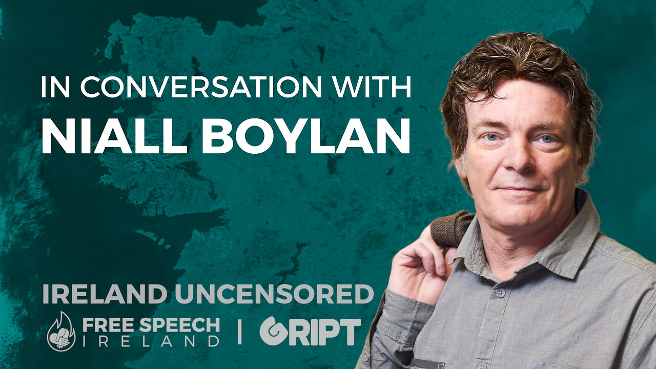 Speaking to Niall Boylan at the Ireland Uncensored Conference