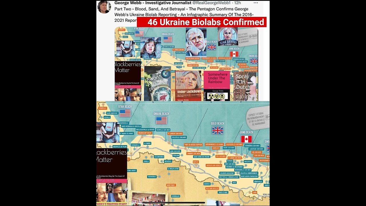 BIOWEAPON LABS - Pentagon confirms Ukraine's role in "biodefense" with 46 biolabs