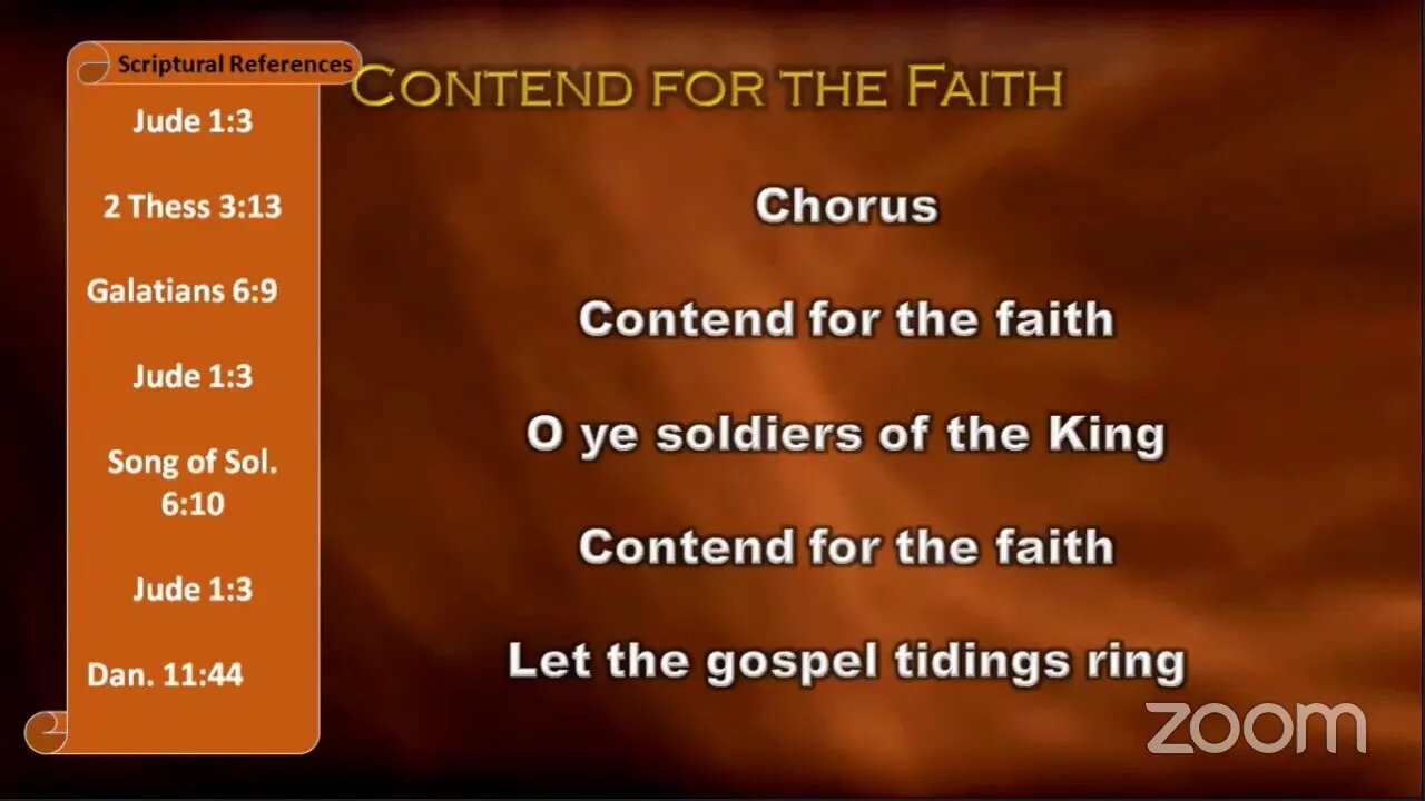 Contend For The Divine Service