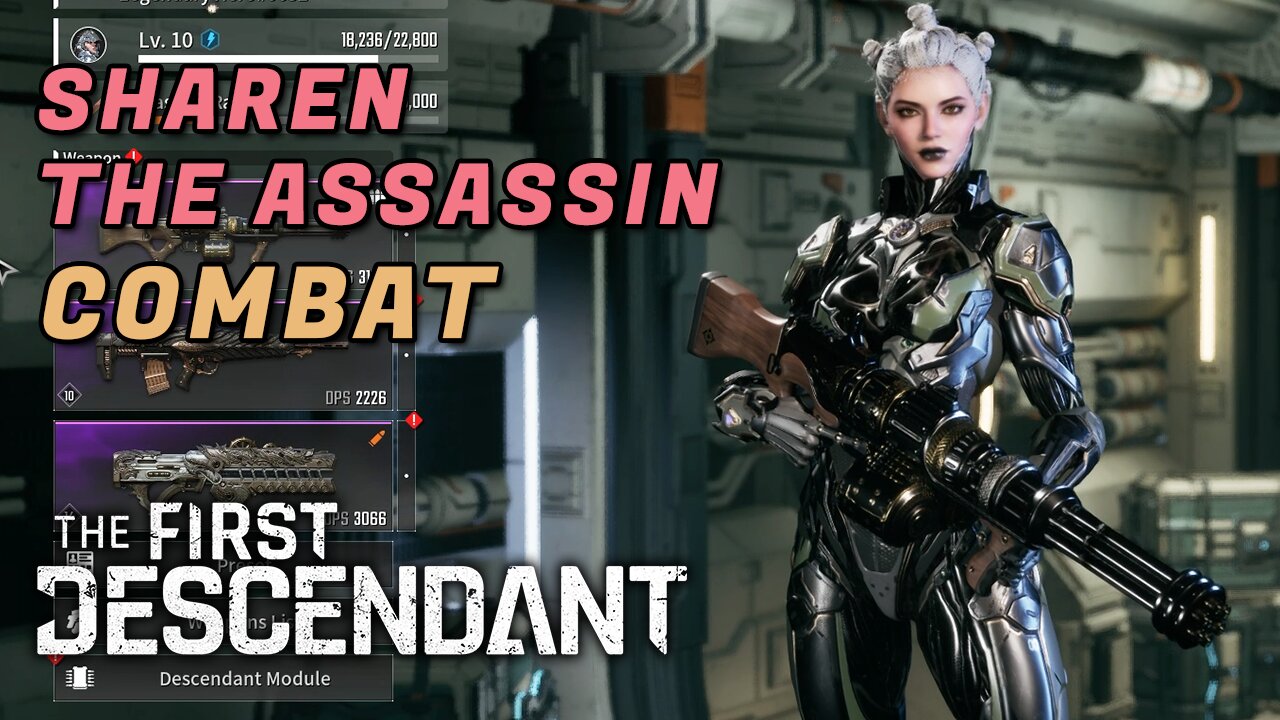 Upcoming Hero Looter Shooter! - The First Descendant - Sharen The Assassin Combat | PC Gameplay