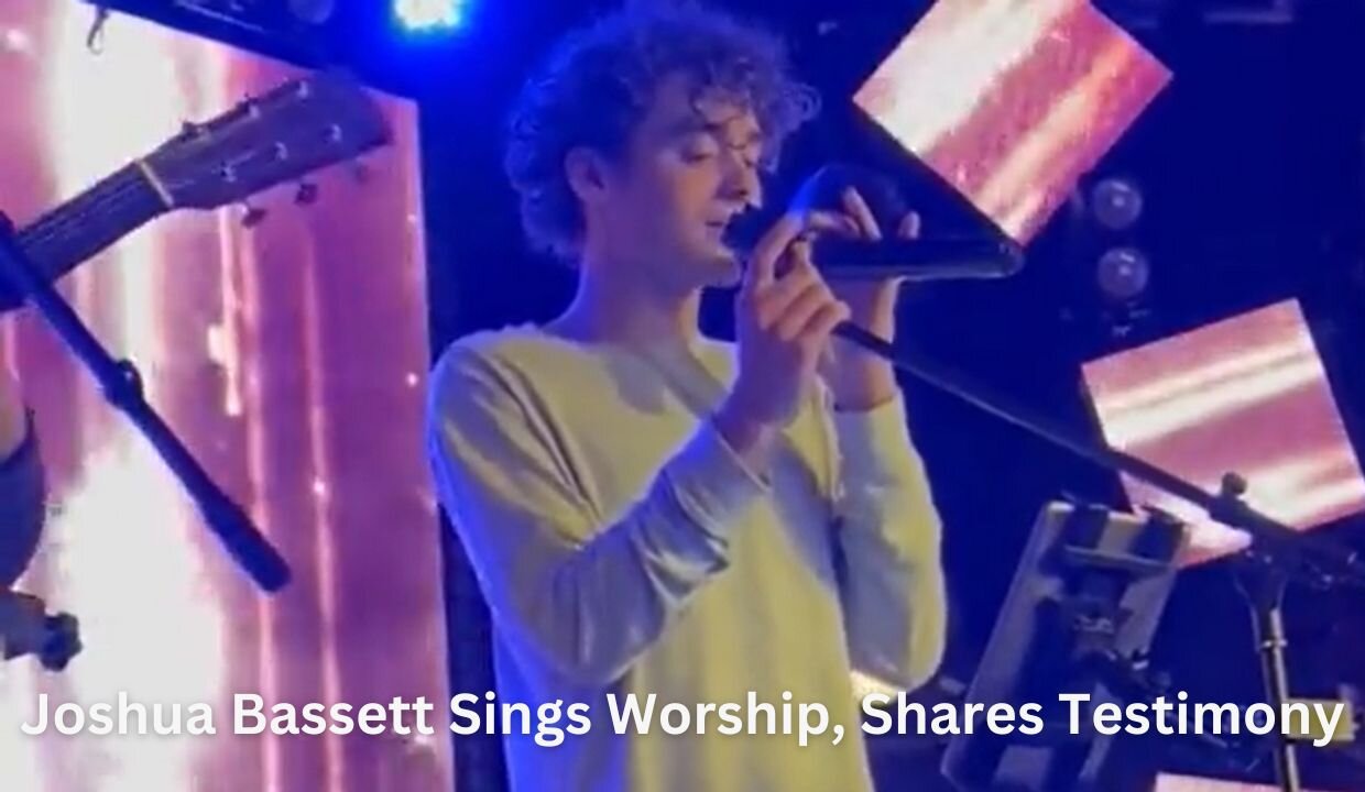 Joshua Bassett Shares Christian Testimony, Leads Worship in LA