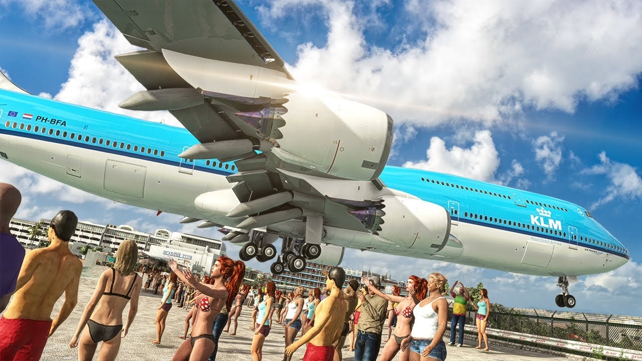 đ´đŠī¸ Stunning Flight to St. Maarten! đ
Lowest Landing Ever!