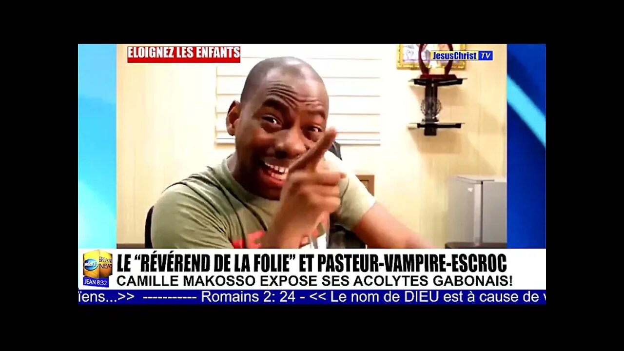 🔞LE “RÉVÉREND DE LA FOLIE” MAKOSSO EXPOSE LES SCANDALES SEXUELS DES CHANTRES ET ACOLYTES GABONAIS