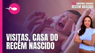 VISITAS AO RECÉM NASCIDO, veja os cuidados! Boa Gravidez