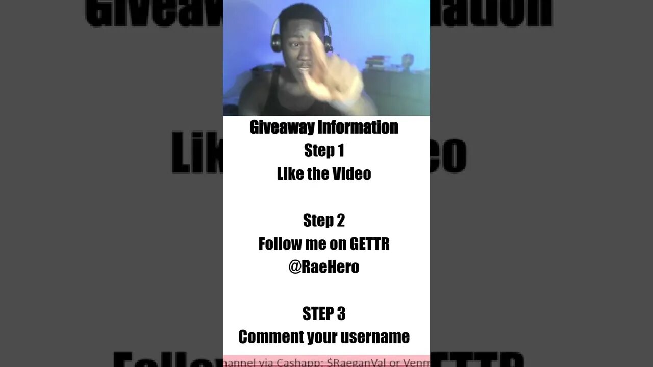 RaeReacts on YT: GIVEAWAY: 500 Subscribers - Details / Information #shorts