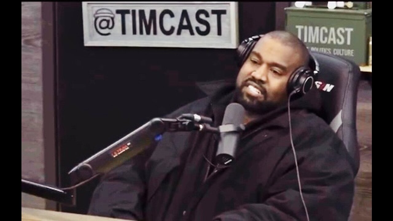 Kanye walks out of TimCast