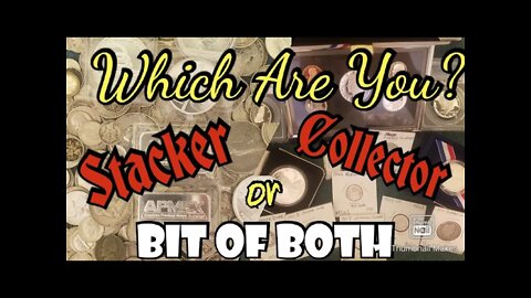 Silver Sunday Talk... Are You Stacking, Collecting, or a Bit of Both