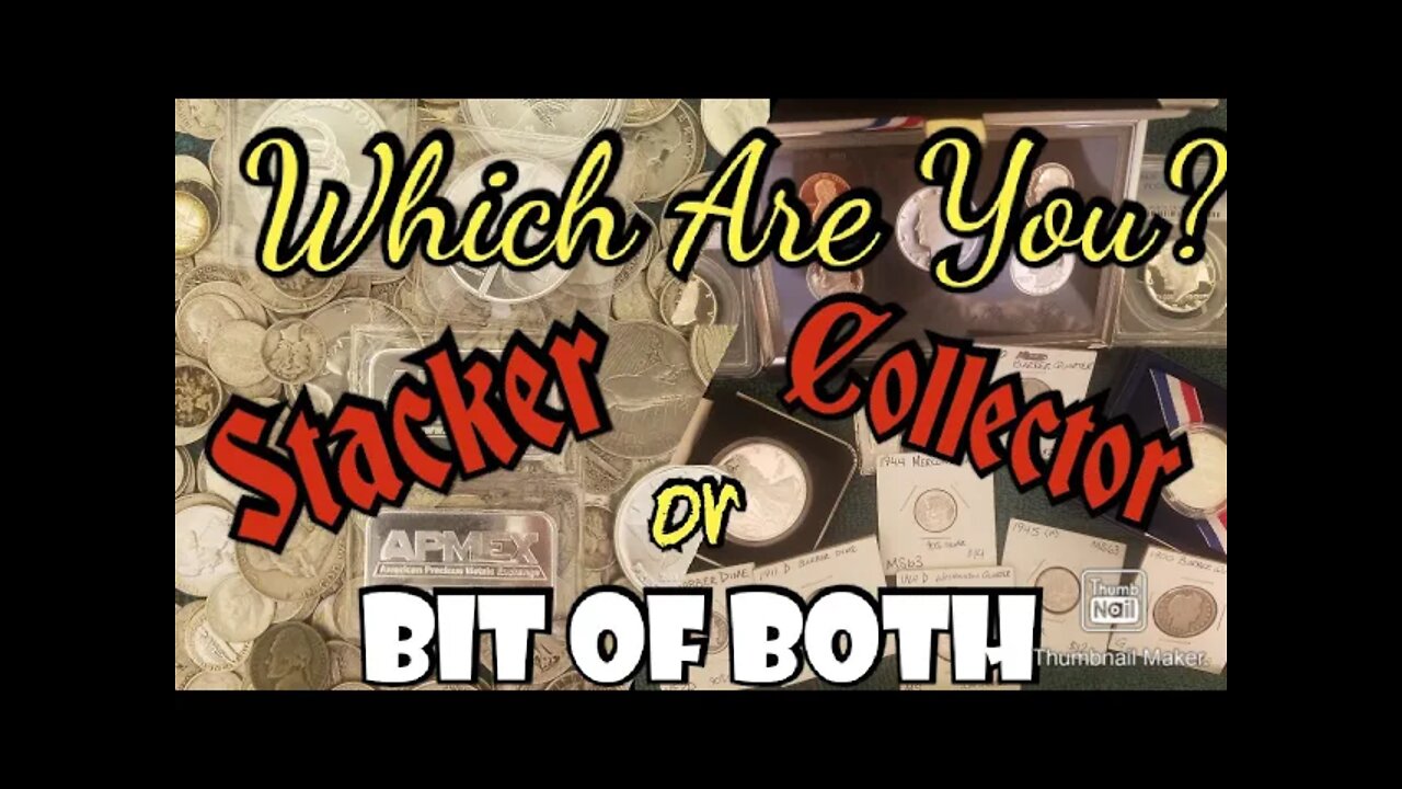 Silver Sunday Talk... Are You Stacking, Collecting, or a Bit of Both