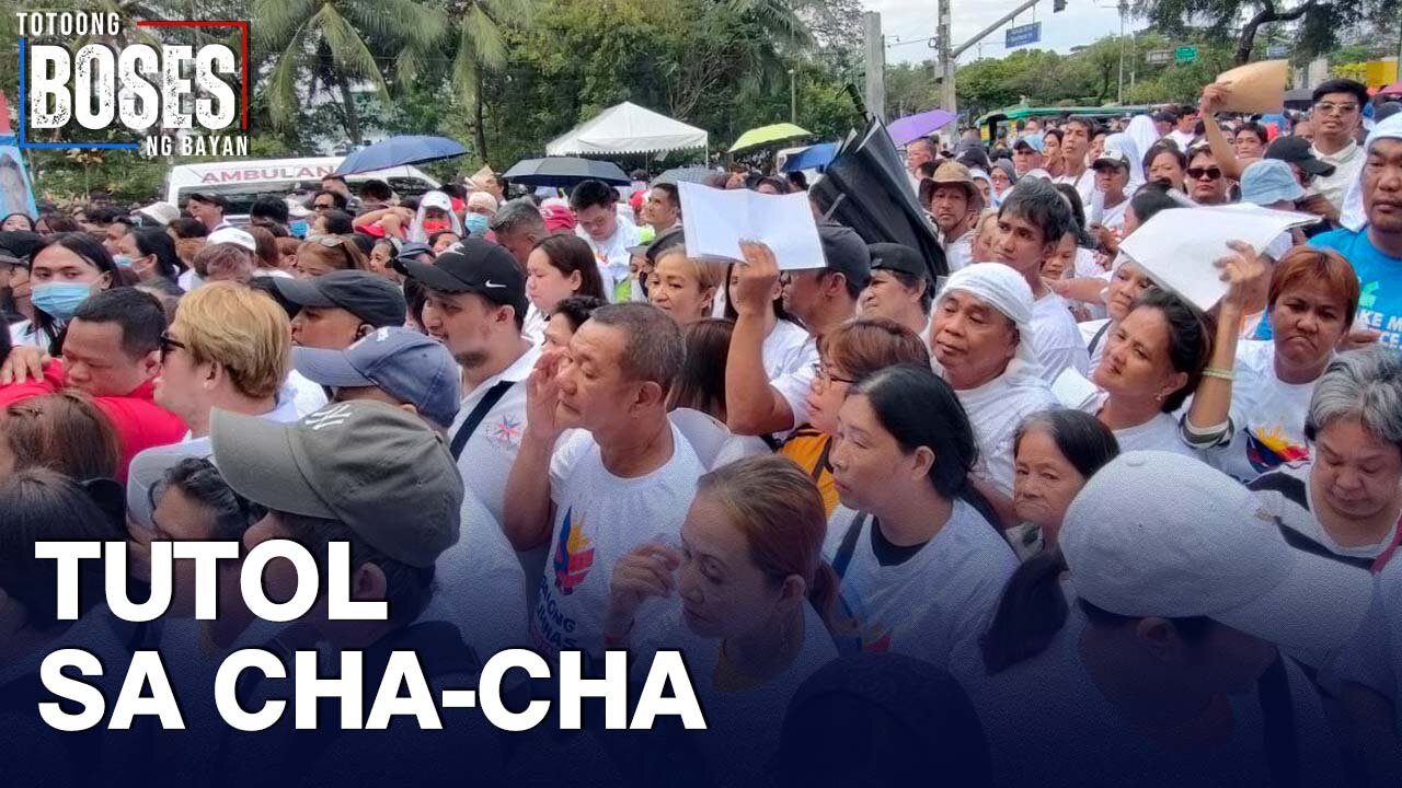 Mayorya ng mga Pilipino ayaw ng Cha-Cha, dapat pakinggan ng Kongreso