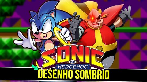 Desenho assustador do Sonic ?! - Sonic X - Sonic Sat4M